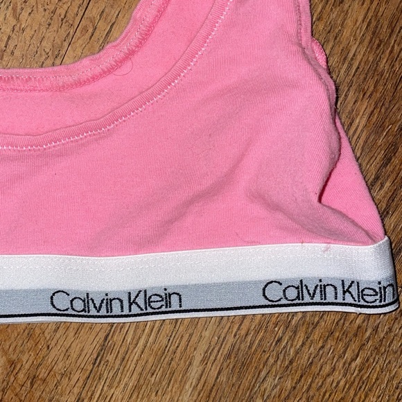 •JUSTICE & CALVIN KLEIN•BUNDLE OF 2-LITTLE GURLS BRAS SUZE 10/12 EUC - Picture 7 of 9